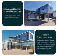 Maisons préfabriquées de luxe modernes et technologiques, personnalisées, de type Apple Cabin House, structure en acier, certifiées CE, best-sellers