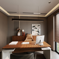 Panneau mural intérieur durable à faible teneur en formaldéhyde, résistant aux chocs, solution de décoration intérieure tout-en-un pour immeubles de bureaux
