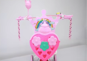 Vélo pour filles de 12 à 20 pouces, idéal pour les 3-12 ans, vélo princesse rose avec roues stabilisatrices, cadre en acier à haute teneur en carbone, vente en gros directe usine - Product Image 4