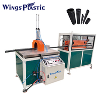 Machine de fabrication de tuyaux de drainage en polystyrène PE précontraint, ligne de production de tuyaux corrugués en spirale HDPE, haute productivité