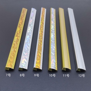 Bande de bordure en plastique autocollante, épaisseur 0,4 à 3 mm, pour protection des cadres photo en mousse, 2 mètres chacun - Product Image 1
