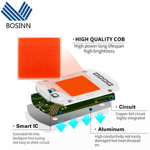 Chip de lámpara de cultivo LED COB 50W AC110V 220VAC entrada controlador IC inteligente apto para fuente de iluminación de cultivo LED DIY regulable - Product Image 5