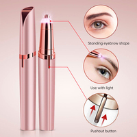 Tondeuse à sourcils portable, outil de façonnage des sourcils pour le soin personnel, les soins de beauté du visage, utilisation à domicile et en voyage, vente en gros