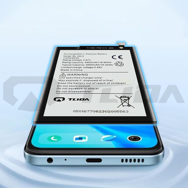TLIDA OEM Rechargeable 3.85V 5000mAh Phone Battery BL-49LX for Infinix Hot 12/20/4G/X6817/X6826/X6827-Stock Available