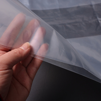 Sacs de courses biodégradables à fond carré D1005C personnalisés, en LDPE, avec poignée découpée pour écouteurs, pour la vente au détail sur mesure