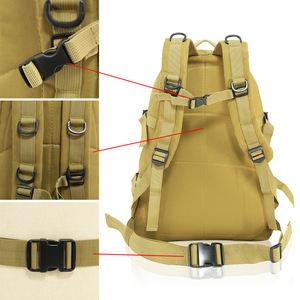 Grand sac à dos tactique pour hommes Pack d'assaut Molle <span class=keywords><strong>de</strong></span> 3 jours étanche pour la randonnée en plein air et le camping - Product Image 6