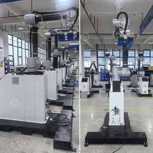 Machine de palettisation robotisée automatique à grande échelle pour granulés de bois, avec bras de 3200 mm et grappin de palettisation robotisé pour ensachage - Product Image 2