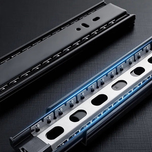 סיטונאי בופר דימוציה מגורה שקופית ארון ארון שקופית שלושה סעיף מגירה שקטה מסלול פלדה שקופיות - Product Image 6