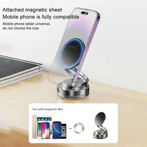 Magnetic Car Phone Holder for <strong>iPhone</strong> Strong Magnets Vacuum Suction Cup 360 Degree Rotation Bracket <strong>Stand</strong> - Product Image 6