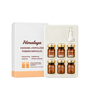 Ampoule d'exosomes en poudre lyophilisée, activateur, mélange frais, OEM ODM, marque privée, usine GMP, sérum d'exosomes en ampoule