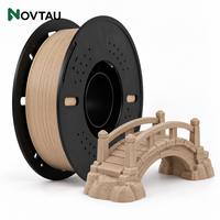 Filament d'imprimante 3D Novtau PLA Basic pour modèles tridimensionnels, fourni en filament plastique de 1,75 mm et 1 kg