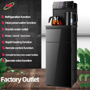 Smart Tea Bar Machine Water Dispenser 18.9L Bottom Load Heating Dual Outlet <b>Remote</b> Control Household Use - Product Image 1