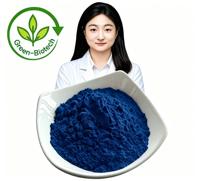GHK-Cu, Peptide de cuivre bleu GHK Cu CAS 49557757, matière première cosmétique anti-âge pour les soins de la peau