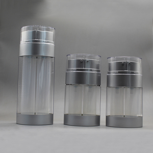 15ml 30ml recto redondo giratorio como bomba sin aire recargable botella de doble tubo botella cosmética sin aire para embalaje de cuidado de la piel - Product Image 3