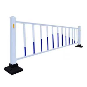 Garde-corps routier en aluminium, épaisseur du tuyau 2,5 mm, garde-corps de sécurité routière contre les collisions, garde-corps réfléchissant pour balcon, clôture de sécurité pour trottoir - Product Image 1