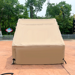 Tente gonflable en toile 2022, tente cloche en coton pour <span class=keywords><strong>Camping</strong></span> en plein air (2/4/6/8 personnes) - Product Image 2