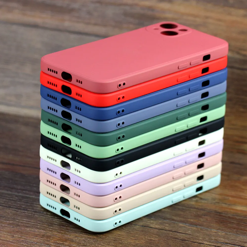 Goedkope Kleurrijke Rubber Mobiele Telefoon Covers Voor Apple Iphone Siliconen Telefoonhoesje Ontwerp Afdrukken Voor Samsung Of Alle Telefoons Hoesjes