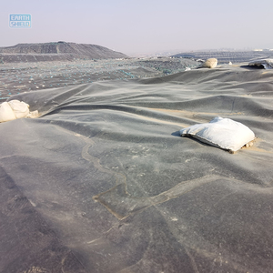 Nhà máy chuyên nghiệp bán hàng trực tiếp polyethylene gia cố 1mm 1.5mm HDPE geomembrane - Product Image 3