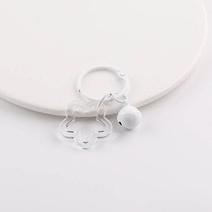 Colgante <span class=keywords><strong>de</strong></span> estrella <span class=keywords><strong>de</strong></span> <span class=keywords><strong>cinco</strong></span> puntas transparente y colorido con forma <span class=keywords><strong>de</strong></span> campana para llavero, accesorios <span class=keywords><strong>de</strong></span> joyería DIY hechos a mano para muñecos <span class=keywords><strong>de</strong></span> peluche - Product Image 6