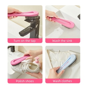 Household Grip-Easy Soft Bristle Cleaning <b>Brush</b> for Clothes Underwear Shoes <b>Scrubbing</b> for Laundry Use <b>Brush</b> Cleaner - Product Image 4