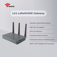 Alto rendimiento 8 canales Wifi / 4G / Ethemet Long Range Standard Lorawan Protocol Gateway Lpwan Lora Dispositivos de baja potencia
