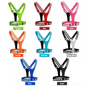 Harnais de sécurité réfléchissant à LED haute luminosité 360° °   Gilet de sécurité à visibilité réglable pour la course nocturne <span class=keywords><strong>et</strong></span> le cyclisme - Product Image 5