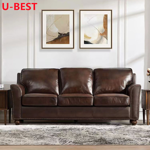Sofá Industrial Estilo Chesterfield Americano U-BEST, Sofá de Madera, Kanepe, <span class=keywords><strong>Muebles</strong></span> <span class=keywords><strong>para</strong></span> el Hogar, Mobili Per <span class=keywords><strong>La</strong></span> <span class=keywords><strong>Casa</strong></span>, <span class=keywords><strong>Muebles</strong></span> <span class=keywords><strong>para</strong></span> Sala de Estar - Product Image 2