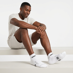 Handee Logo Sport <b>Socks</b> Stylish Short Sleeves Polyester/Cotton Blend Quick-Dry UV Protection Comfort Stretch Breathable All - Product Image 3