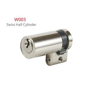 Laiton Suisse Allemagne Double profil rond suisse Cylindre de serrure Cylindre suisse - Product Image 3