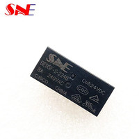 Relais électromagnétique miniature haute puissance AC/DC 16A OME SNE-115F avec conception étanche et contacts en alliage d'argent pour applications sur circuits imprimés