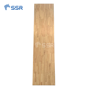 SSR VINA Design moderne comptoir de bloc de boucher Hevea huilé clair UV/PU fini avec bord carré à vendre - Product Image 6