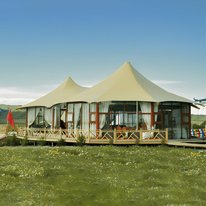 Carpa de Hotel Personalizada, Cabina de Vidrio de Doble Techo, Carpa de Resort, Carpa de Campamento - Product Image 4