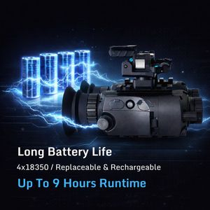 กล้องส่องทางไกลถ่ายภาพความร้อนแบบติดศีรษะ 3H ความละเอียด 384x288 (50Hz) พร้อมระบบมองกลางคืนด้วยอินฟราเรดสำหรับใช้งานกลางแจ้ง - Product Image 2