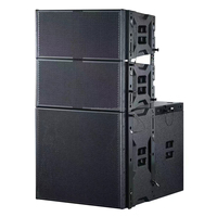 Altavoz Profesional Line Array de 2*10 Pulgadas y 600W, Equipo de Sonido para Actuaciones de Tamaño Pequeño a Mediano