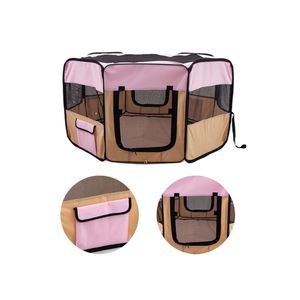 OEM ODM Corral Plegable para Perros, Malla Antiarañazos, Tela Oxford Suave, Valla para Mascotas, Corral Octagonal Impermeable para Perros - Product Image 1