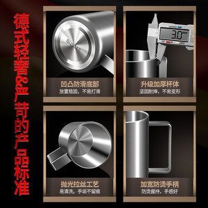 Taza de café de acero inoxidable 316 con doble pared y aislamiento al vacío para uso en oficina y estudiantes - Product Image 5