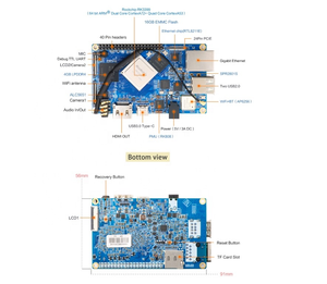<span class=keywords><strong>ORANGE</strong></span> <span class=keywords><strong>Pi</strong></span> บอร์ดพัฒนา4B 4GB Dual 4GB LPDDR4 16GB แฟลช eMMC Android 8.1 Ubuntu 16.04 Ubuntu 18.04 <span class=keywords><strong>Debian</strong></span> <span class=keywords><strong>ORANGE</strong></span> <span class=keywords><strong>Pi</strong></span> - Product Image 6