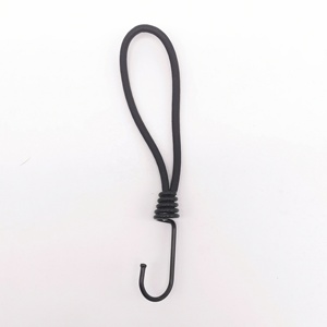 82087 #17cm élastique noir avec crochet pour une fixation sécurisée des bannières <span class=keywords><strong>de</strong></span> filets <span class=keywords><strong>de</strong></span> bâche dans les zones <span class=keywords><strong>de</strong></span> camping et <span class=keywords><strong>de</strong></span> randonnée en plein air - Product Image 1