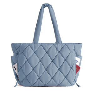 Sac fourre-tout matelassé léger pour femme, motif léopard, avec compartiments, résistant à l'eau, idéal pour le voyage, le travail ou la plage, personnalisable avec logo, vente en gros - Product Image 1