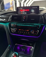Kit d'éclairage ambiant dynamique 64 couleurs pour BMW Série 4 Coupé F32 M4 F82, accessoires d'éclairage LED intérieur style OEM