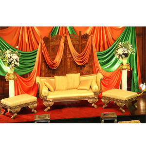 Ensemble de meubles pour la cérémonie musulmane Walima Mehndi, ensemble de canapés nouvellement conçu pour la cérémonie Mehndi, ensemble de canapés de scène Mehndi arabe, Angleterre, Royaume-Uni - Product Image 1