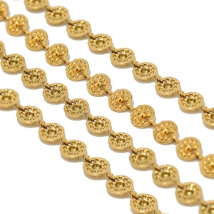 Fornitore di fabbrica all'ingrosso fai da te accessori per la creazione di gioielli fatti a mano di dimensioni personalizzate con clip di carta a catena incrociata catene - Product Image 3