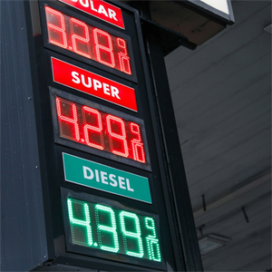 Nhà Máy Bán buôn LED xăng/dầu/xăng/nhiên liệu giá đăng 7 đoạn kỹ thuật số hiển thị giá cho trạm và bảy-mười một - Product Image 2