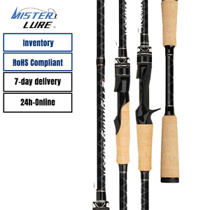 <span class=keywords><strong>Canne</strong></span> à pêche MISTER LURE 2,1m~3,6m MH/H 2/3 sections pour <span class=keywords><strong>brochet</strong></span>, eau salée, fabrication professionnelle, <span class=keywords><strong>canne</strong></span> de lancer pour bateau - Product Image 1