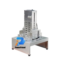 Machine de rasage de coupeur automatique à grande vitesse d'acier inoxydable de barre de chocolat professionnelle commerciale