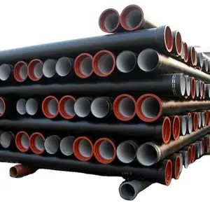 T-type 100mm 300mm K8 K9 K10 Pipe pipa besi cor dengan catu air