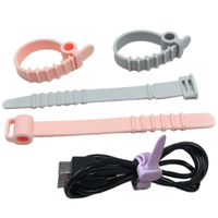 Bouchon en silicone étanche trou de manchon de fil anneau de fils en caoutchouc Double face Service de traitement de Protection de l'environnement-coupe de bobine