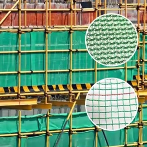 โครงสร้างทนทาน ตาข่ายความหนาแน่นสูง ตาข่ายนิรภัยความแข็งแรงสูง ราคาดี ตาข่ายกันเศษวัสดุสำหรับงานก่อสร้าง - Product Image 4