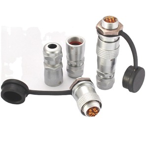 Connecteurs de la série SF12, fiches aviation push-pull en laiton pour instruments électroniques - Product Image 4