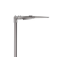 Lampe de rue LED ZGSM-LD130Kmini2 au design élégant, 130W, pour les routes résidentielles